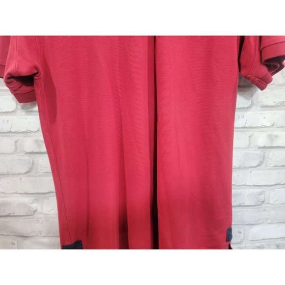 ORVIS Golf Polo Shirt Short Sleeve Red Fly Fishing Mens XL Heavy Sz Medium Clean - Picture 7 of 13
